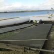 BOAT LAUNCH INSTALLATION USING AN AQUA DAMN 2011